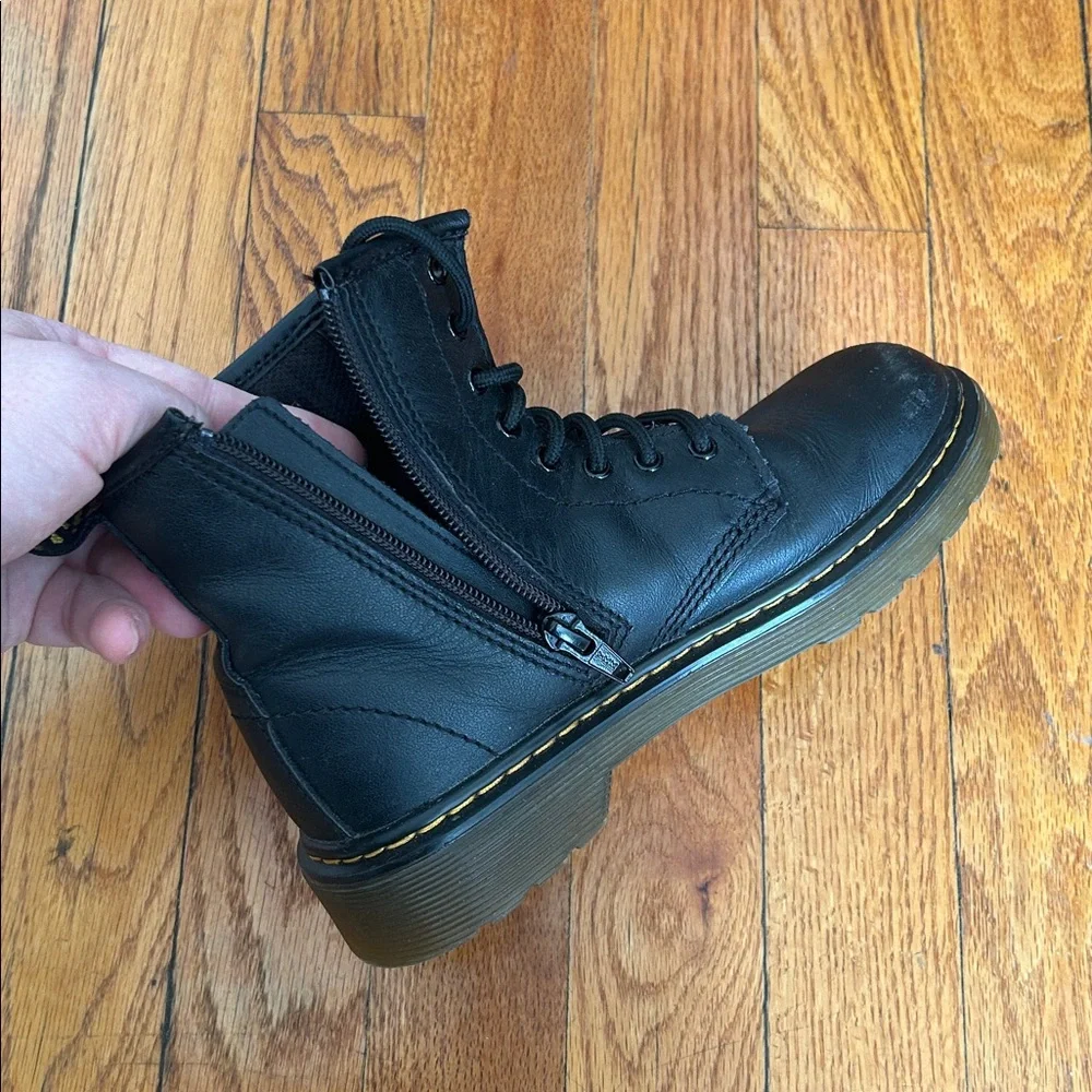 Dr. Martens Black Leather Classic Booties